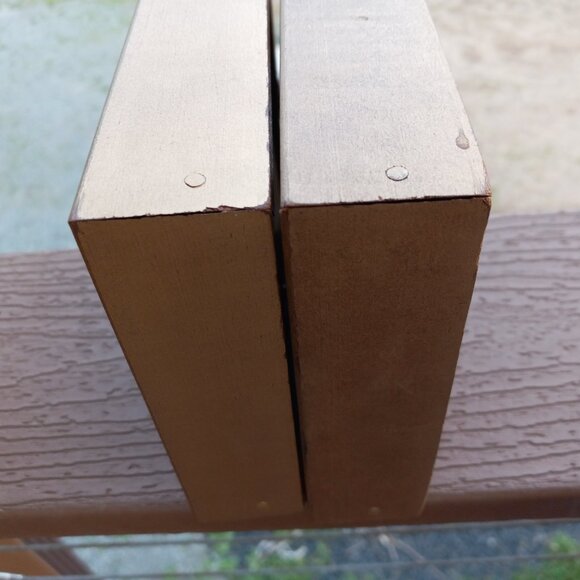 Vintage Woman Holding Dog and Couple Dancing Silhouettes Framed Wall Art Signed - Picture 13 of 16